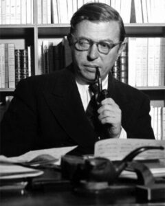 Jean-Paul Charles Sartre foto filosofia